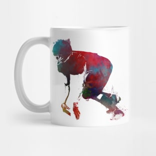 American football player #football #sport Mug